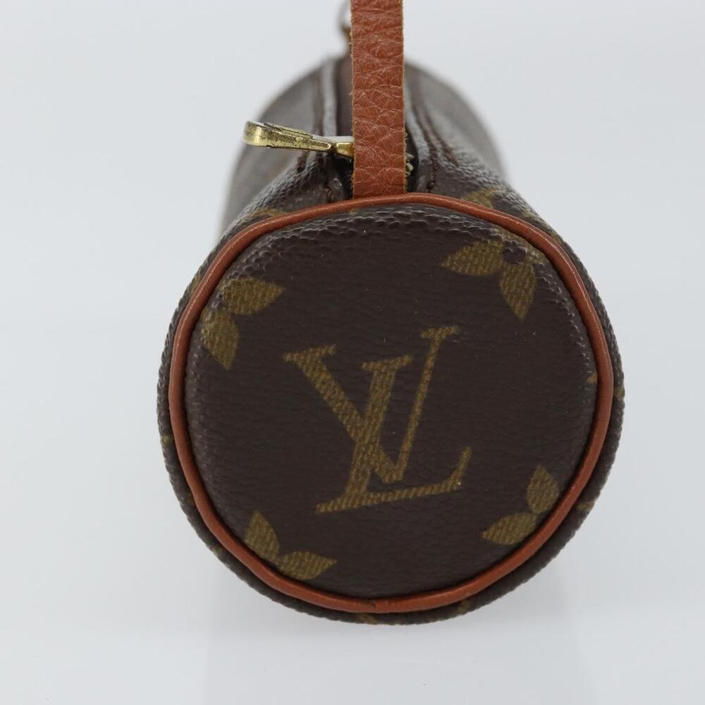 LOUIS VUITTON Monogram Papillon Pouch LV Auth BA8764 - Picture 4 of 16